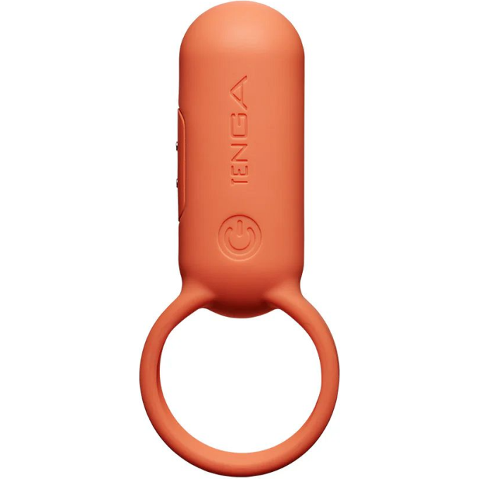 Эрекционное кольцо TENGA PAIRING с вибрацией, коралл TSV-104